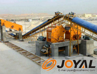 破碎物料現(xiàn)場(chǎng)圖